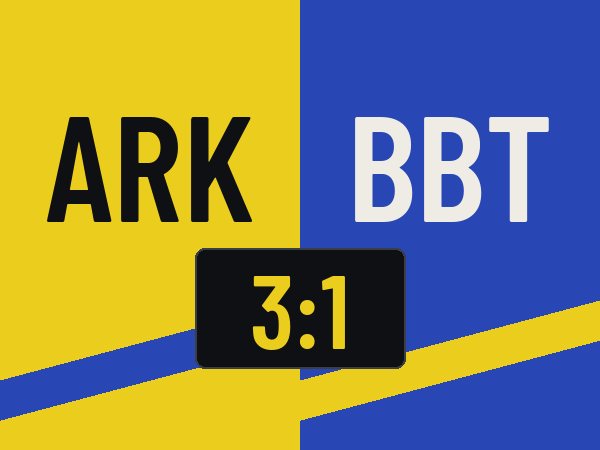 Arka Gdynia pokonała Termalicę 3:1 w 12. kolejce Betclic 1 Ligi